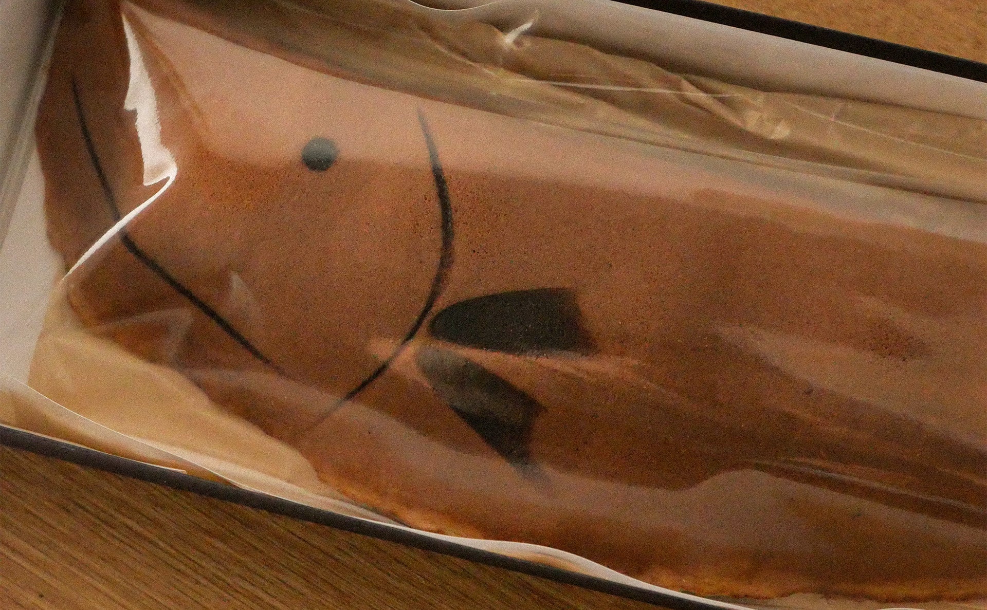 デカすぎる！！岐阜県の郷土菓子「若鮎」の進化版「大岩魚」をいただきました。