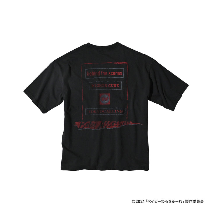 【受注販売】BTS-BA-00｜ベイビーわるきゅーれ×Behind the Scenes®︎ コラボTシャツ