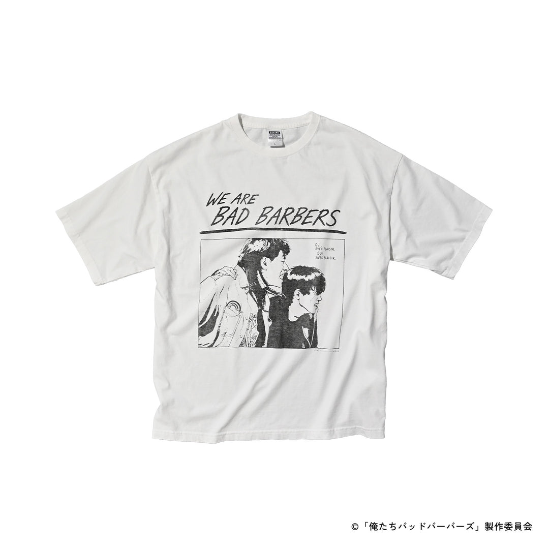 【受注販売】BTS-BB-03｜俺たちバッドバーバーズ×Behind the Scenes®︎ コラボTシャツ