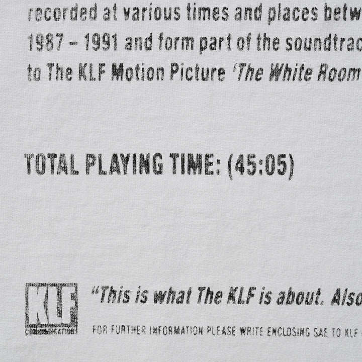 The KLF “The White Room” 35th Anniversary T-shirt